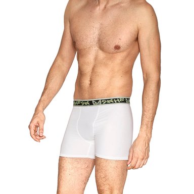 TRAJE DE BAÑO HOMBRE H2O WEAR SHORT LYCRA BLANCO - 3