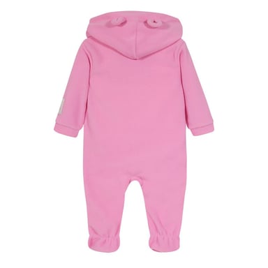 PIJAMA NIÑA H2O WEAR ROSADO BEBÉ ENTERO C/GORRO POLAR SUSTENTABLE - 2