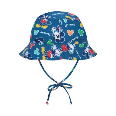 GORRO BEBE NIÑO DISNEY AZUL UV50+ MICKEY - 2
