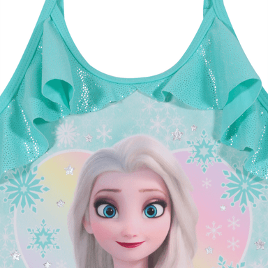 TRAJE DE BAÑO NIÑA DISNEY VERDE TANKINI FROZEN C/VUELOS - 3