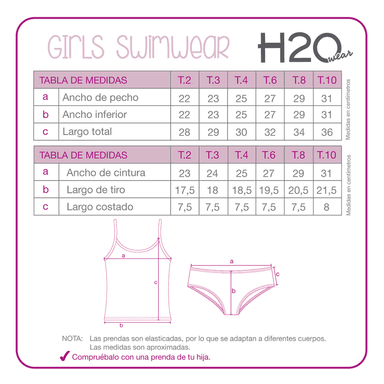 TRAJE DE BAÑO NIÑA DISNEY VERDE TANKINI FROZEN C/VUELOS - 4