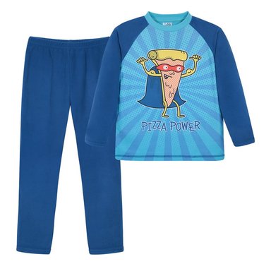 PIJAMA NIÑO POLAR AZUL H2O WEAR - 1