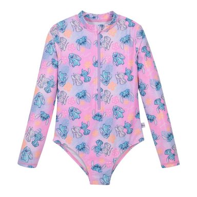 TRAJE DE BAÑO NIÑA DISNEY MANGA LARGA UV50+ STITCH - 1