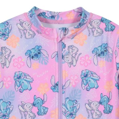 TRAJE DE BAÑO NIÑA DISNEY MANGA LARGA UV50+ STITCH - 3