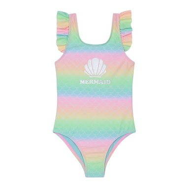 TRAJE DE BAÑO NIÑA H2O WEAR ROSADO ESTAMP. VUELOS UV30+ - 1