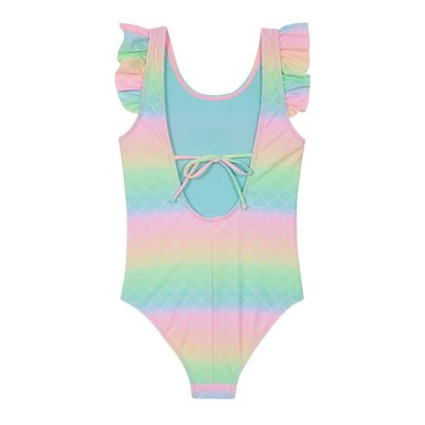 TRAJE DE BAÑO NIÑA H2O WEAR ROSADO ESTAMP. VUELOS UV30+ - 2
