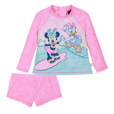 TRAJE DE BAÑO BEBE NIÑA SET UV50  M/LARGA MINNIE DISNEY - 2