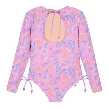 TRAJE DE BAÑO NIÑA M/LARGA  H2O WEAR ROSADO - 3