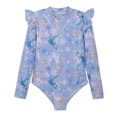 TRAJE DE BAÑO NIÑA ENTERO UV50 M/LARGA FROZEN DISNEY - 2