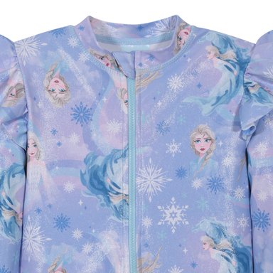TRAJE DE BAÑO NIÑA ENTERO UV50 M/LARGA FROZEN DISNEY - 4