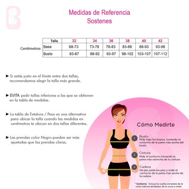 SOSTÉN COLOMBIANO TIPO BUSTIER CON ENCAJE Y TULL - 3