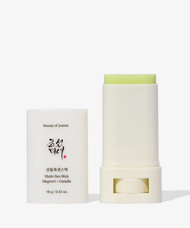 BLOQUEADOR  BEAUTY OF JOSEO SPF 50+ 18G EN BARRA MATIFICADOR MATTE SUN STICK MUGWORT + CAMELIA COREA - 1