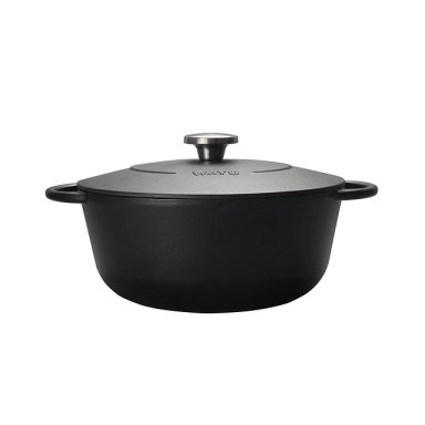 OLLA DE HIERRO FUNDIDO ENAMEL IRON CAST WAYU 28 CM CACEROLA - 2