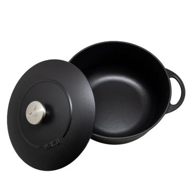 OLLA DE HIERRO FUNDIDO ENAMEL IRON CAST WAYU 28 CM CACEROLA - 3