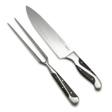 SET PARRILLERO WAYU BLACK EDITION CUCHILLO CON PINCHO PREMIUM - 1