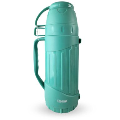 TERMO KEEP 1.8 LITROS OUTDOOR RESISTENTE CAFE TE BEBIDAS TURQUESA - 1