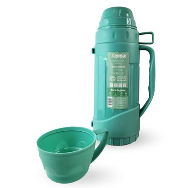 TERMO KEEP 1.8 LITROS OUTDOOR RESISTENTE CAFE TE BEBIDAS TURQUESA - 4
