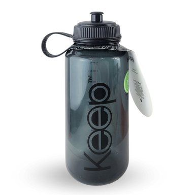 BOTELLA KEEP 1 LITRO SPORT GYM EJERCICIO NEGRO - 1