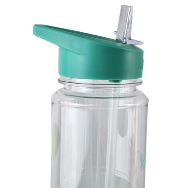 BOTELLA KEEP BANDAS COLORES 750ML AGUA BEBIDAS TURQUESA - 5