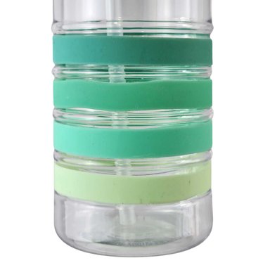 BOTELLA KEEP BANDAS COLORES 750ML AGUA BEBIDAS TURQUESA - 7