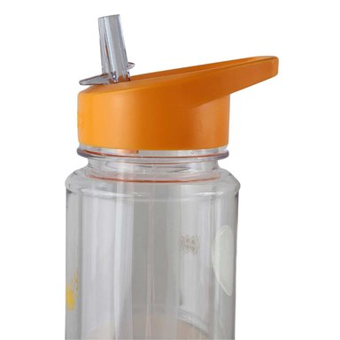 BOTELLA KEEP BANDAS COLORES 750ML AGUA BEBIDAS NARANJA - 5