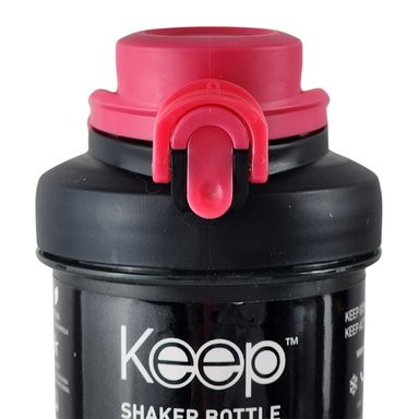 BOTELLA SHAKER KEEP 700ML SPORT OUTDOOR GIMNASIO ROSA - 3