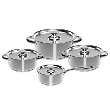 BATERIA COCINA WENS 8 PIEZAS ACERO INOXIDABLE COCINA 460-8SS - 1