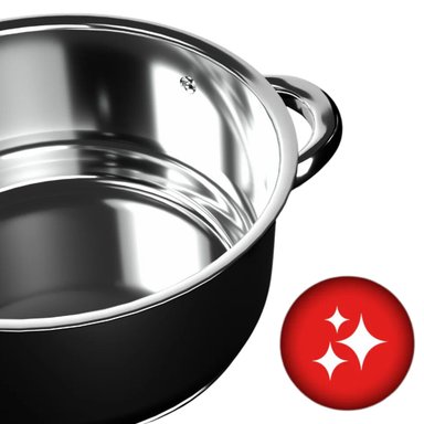 BATERIA COCINA WENS 8 PIEZAS ACERO INOXIDABLE COCINA 460-8SS - 7