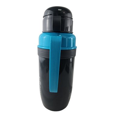 TERMO NEW MEGA 1L PARA LIQUIDOS CALIENTES FRIOS CELESTE - 2