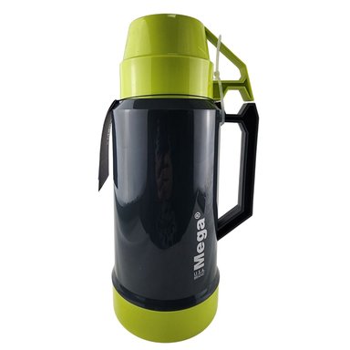 TERMO MEGA 1.9L NEW MEGATEMP BEBIDAS CALIENTES FRIAS CON TAZAS VERDE - 1