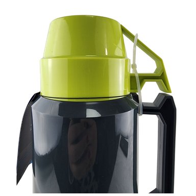 TERMO MEGA 1.9L NEW MEGATEMP BEBIDAS CALIENTES FRIAS CON TAZAS VERDE - 5