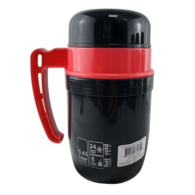 TERMO NEW MEGA 430ML COMIDA CALIENTE BOCA ANCHA ES ROSA - 3