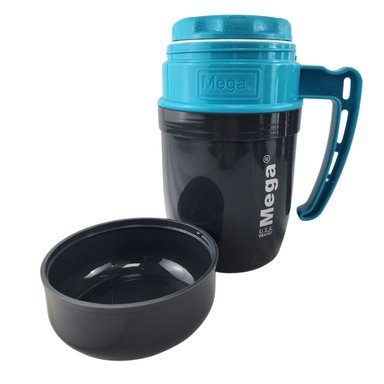 TERMO NEW MEGA 430ML COMIDA CALIENTE BOCA ANCHA ES CELESTE - 7