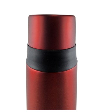 TERMO MEGA SLIM IV 470ML ACERO INOXIDABLE METALICO TE EN COLOR CAFE EN COLOR ROJO - 4
