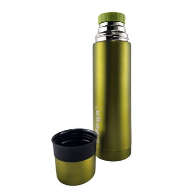 TERMO MEGA SLIM IV 1L ACERO INOXIDABLE TE EN COLOR CAFE OUTDOOR VERDE - 5