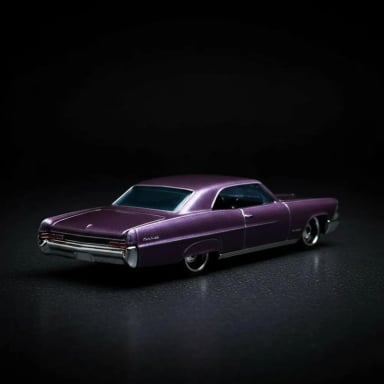 PONTIAC BONNEVILLE 1965 HOT WHEELS SILVER 1/64 - 7