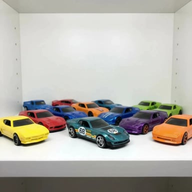 HOT WHEELS XL EL SEGUNDO COUPE 1/43 2026 AZUL ACERO - 7