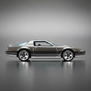 PONTIAC FIREBIRD 1984 HOT WHEELS SILVER 1/64 - 5
