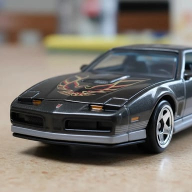 PONTIAC FIREBIRD 1984 HOT WHEELS SILVER 1/64 - 7