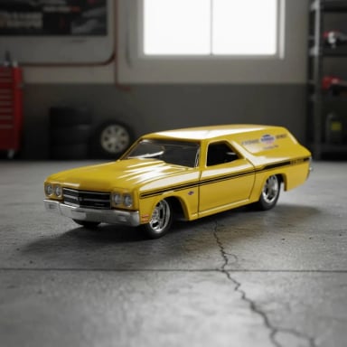HOT WHEELS PREMIUM 70 CHEVELLE SS WAGON CAR CULTURE FAST WAGONS - 3