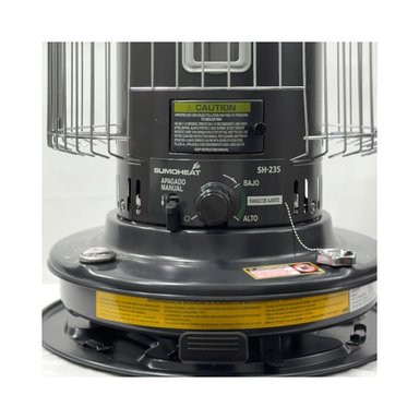 ESTUFA PARAFINA MECHA SH-235 | Hasta 140 m² - 4