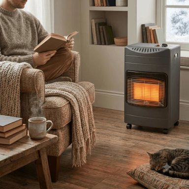 ESTUFA A GAS 15 KG SUMOHEAT INFRARROJA SENSOR OXIGENO | Hasta 60 m² - 4