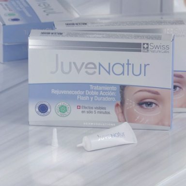 TRATAMIENTO ANTI-ARRUGAS SWISS NATURE LABS JUVENATUR CONTORNO OJOS EFECTO FLASH BOLSAS Y OJERAS - 2