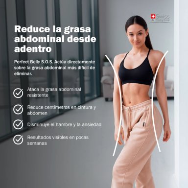 PERFECT BELLY SOS REDUCTOR GRASA ABDOMINAL CONTROL 120 CAPS - 5