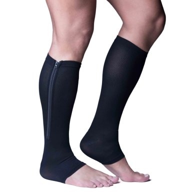 MEDIAS COMPRESORAS SWISS NATURE LABS VITAL SOCKS 2 BEIGE + 1 NEGRO TALLA 2XL 3XL - 2