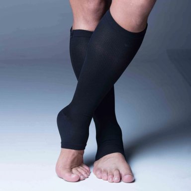 MEDIAS COMPRESORAS SWISS NATURE LABS VITAL SOCKS 2 BEIGE + 1 NEGRO TALLA L XL - 6