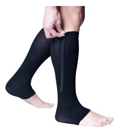 MEDIAS COMPRESORAS SWISS NATURE LABS VITAL SOCKS 2 BEIGE + 1 NEGRO TALLA L XL - 9