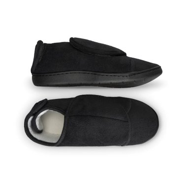 PANTUFLAS UNISEX SWISS NATURE LABS NEGRO COMFY WRAPS AJUSTABLES UNITARIA - 7