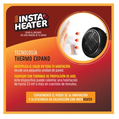 CALEFACTOR SWISS NATURE LABS INSTA HEATER PARED DOS UNIDADES - 8