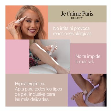 DEPILADORA SWISS NATURE LABS JE T’AIME PARIS PORTATIL UNITARIO - 5